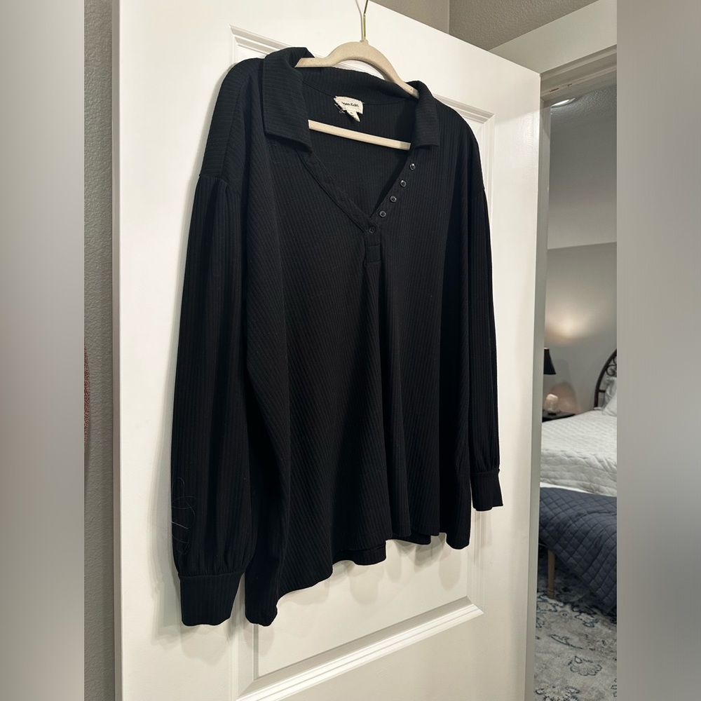 Open Edit Brand from Nordstroms.  Long sleeve top.